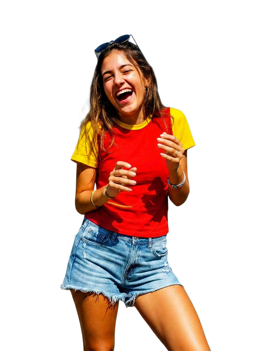 Pipera con actitud sosteniendo un paquete de PIPAS Clásicas